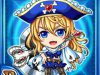 探検ドリランド取得カード：No.4018 – 重斧海賊キャルド（水・R）